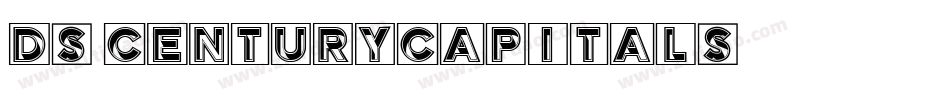 DS CenturyCapitals字体转换